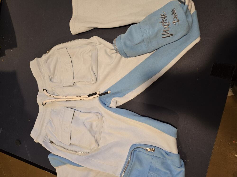 Imotive Rave Pants Women Light Blue Size M